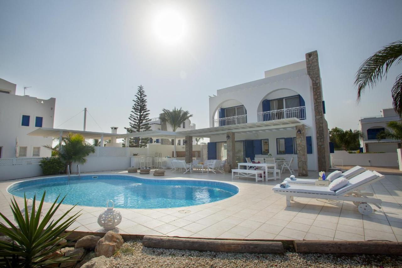 Mimoza Seafront Villa プロタラス エクステリア 写真