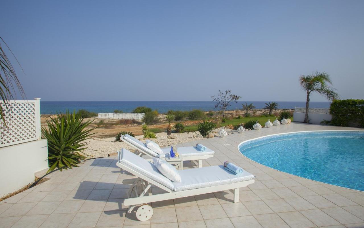 Mimoza Seafront Villa プロタラス エクステリア 写真